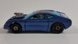 2002 Hot Wheels First Editions Overbored 454 Metalflake Dark Blue Die Cast Toy Car Vehicle