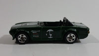 2009 Hot Wheels New Models Triumph TR6 Dark Green Die Cast Toy Car Vehicle