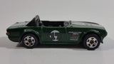 2009 Hot Wheels New Models Triumph TR6 Dark Green Die Cast Toy Car Vehicle