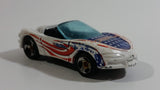 2002 Hot Wheels Sting Ray III White Die Cast Toy Car Vehicle