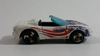 2002 Hot Wheels Sting Ray III White Die Cast Toy Car Vehicle