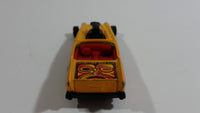 2003 Hot Wheels Tiki Blasters '57 Roadster Yellow Orange Die Cast Toy Car Vehicle