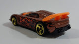 2003 Hot Wheels Flamin' Hot Wheels Callaway C7 Metalflake Copper Die Cast Toy Car Vehicle