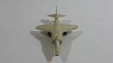 Unknown Brand Military Fighter Jet Light Brown Die Cast Toy Airplane Vehicle