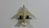 Unknown Brand Military Fighter Jet Light Brown Die Cast Toy Airplane Vehicle