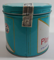 Vintage 1980s Player's Navy Cut Cigarette Tobacco 200g Blue Tin Can