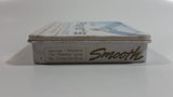Smooth Player's Light Tobacco Traditional Taste White Tin Hinged Metal Smoke Cigarette Pack