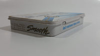 Smooth Player's Light Tobacco Traditional Taste White Tin Hinged Metal Smoke Cigarette Pack
