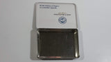 Smooth Player's Light Tobacco Traditional Taste White Tin Hinged Metal Smoke Cigarette Pack
