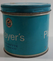 Vintage Early 1970s Player's Navy Cut Cigarette Tobacco 200g Blue Tin Can