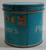 Vintage Early 1970s Player's Navy Cut Cigarette Tobacco 200g Blue Tin Can