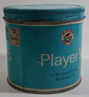 Vintage Early 1970s Player's Navy Cut Cigarette Tobacco 200g Blue Tin Can
