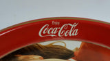 Vintage 1982 Coca-Cola Coke is it! Enjoy Coke Kim Christmas Tray Canadian Edition Metal Beverage Serving Tray