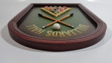 Billiards Hall Pool & Snooker 9" x 13" Wood Plaque Wall Hanging