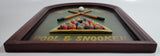 Billiards Hall Pool & Snooker 9" x 13" Wood Plaque Wall Hanging