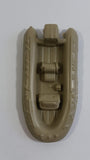 Unknown Brand Inflatable Style 5" Long Brown Plastic Sportsmen Fishing Boat