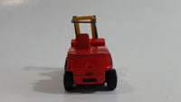 1972 Lesney Products Matchbox Red Yellow Superfast No. 15 Fork Lift Truck Toy Car Warehouse Yard Machinery Vehicle