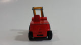 1972 Lesney Products Matchbox Red Yellow Superfast No. 15 Fork Lift Truck Toy Car Warehouse Yard Machinery Vehicle