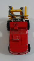 1972 Lesney Products Matchbox Red Yellow Superfast No. 15 Fork Lift Truck Toy Car Warehouse Yard Machinery Vehicle