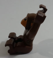 1990-2002 Lego Duplo Brown Monkey Plastic Toy Zoo Animal Figure