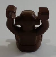 1990-2002 Lego Duplo Brown Monkey Plastic Toy Zoo Animal Figure