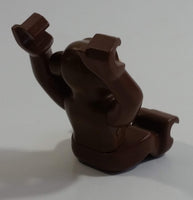 1990-2002 Lego Duplo Brown Monkey Plastic Toy Zoo Animal Figure