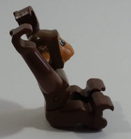 1990-2002 Lego Duplo Brown Monkey Plastic Toy Zoo Animal Figure