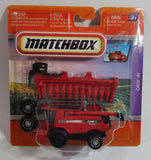 2010 Matchbox Case IH Combine Harvester 7088 AF8 Axial Flow Red Die Cast Toy Car Farm Vehicle New in Package