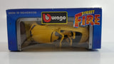 Burago Street Fire No. 4179 BMW M Roadster Yellow 1/43 Scale Die Cast Toy Car Vehicle New in Box