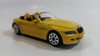 Burago Street Fire No. 4179 BMW M Roadster Yellow 1/43 Scale Die Cast Toy Car Vehicle New in Box