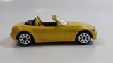 Burago Street Fire No. 4179 BMW M Roadster Yellow 1/43 Scale Die Cast Toy Car Vehicle New in Box