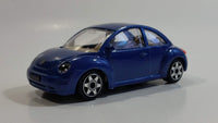 Burago Street Fire No. 4172 Volkswagen New Beetle Blue 1/43 Scale Die Cast Toy Car Vehicle New in Box