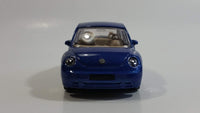 Burago Street Fire No. 4172 Volkswagen New Beetle Blue 1/43 Scale Die Cast Toy Car Vehicle New in Box