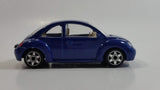 Burago Street Fire No. 4172 Volkswagen New Beetle Blue 1/43 Scale Die Cast Toy Car Vehicle New in Box