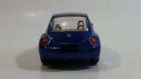 Burago Street Fire No. 4172 Volkswagen New Beetle Blue 1/43 Scale Die Cast Toy Car Vehicle New in Box