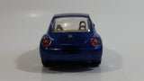 Burago Street Fire No. 4172 Volkswagen New Beetle Blue 1/43 Scale Die Cast Toy Car Vehicle New in Box