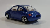 Burago Street Fire No. 4172 Volkswagen New Beetle Blue 1/43 Scale Die Cast Toy Car Vehicle New in Box