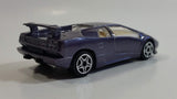 Burago Street Fire No. 4141 Lamborghini Diablo Purple 1/43 Scale Die Cast Toy Car Vehicle New in Box