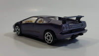 Burago Street Fire No. 4141 Lamborghini Diablo Purple 1/43 Scale Die Cast Toy Car Vehicle New in Box