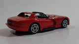 Burago Street Fire No. 4125 Dodge Viper RT/10 Red 1/43 Scale Die Cast Toy Car Vehicle New in Box