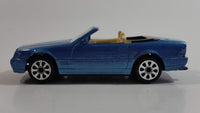 Burago Street Fire No. 4109 Mercedes-Benz 300 SL Blue 1/43 Scale Die Cast Toy Car Vehicle New in Box