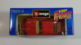 Burago Street Fire No. 4178 Porsche 911 Carrera '97 Red  1/43 Scale Die Cast Toy Car Vehicle New in Box