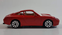 Burago Street Fire No. 4178 Porsche 911 Carrera '97 Red  1/43 Scale Die Cast Toy Car Vehicle New in Box