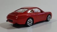 Burago Street Fire No. 4178 Porsche 911 Carrera '97 Red  1/43 Scale Die Cast Toy Car Vehicle New in Box