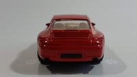 Burago Street Fire No. 4178 Porsche 911 Carrera '97 Red  1/43 Scale Die Cast Toy Car Vehicle New in Box