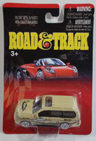 2002 Motor Max Road & Track Nicole's Daily Tour Toyota Land Cruiser Beige Light Brown Die Cast Toy Car Vehicle New in Package