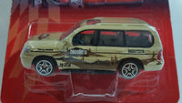 2002 Motor Max Road & Track Nicole's Daily Tour Toyota Land Cruiser Beige Light Brown Die Cast Toy Car Vehicle New in Package