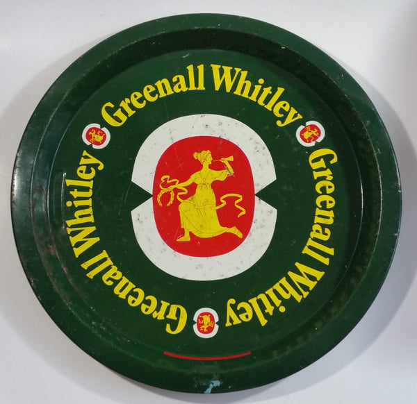 Rare Vintage Greenall Whitley Beer Metal Serving Tray - Made in England