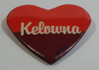 CUPE Canadian Union of Public Employees Kelowna Heart Shaped Pin