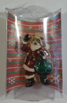 Art Craft Santa Claus Themed Enamel Metal Pin in Package